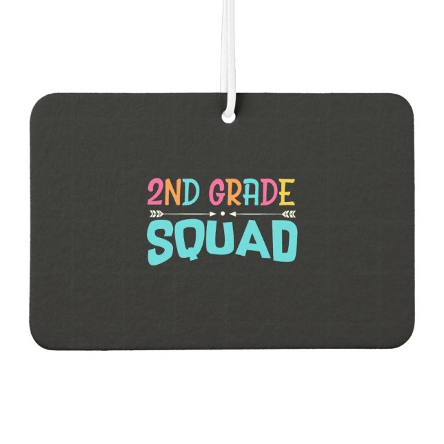 2Nd Grade Squad   Air Freshener (Front)