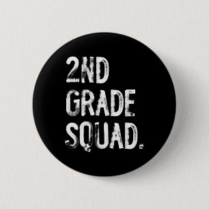 2nd Grade Squad Ck To School Student Teacher 2 Inch Round Button