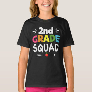 2nd Grade Squad Girl T-Shirt