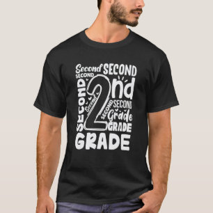 2nd Grade Squad Second Back To School Student Teac T-Shirt