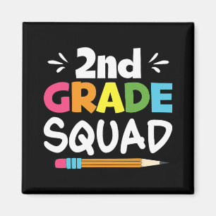 2nd Grade Squad Second Teacher Student Team Ck To  Magnet