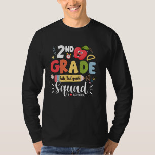 2nd Grade Squad Student Teacher Back To School Sec T-Shirt