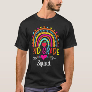 2nd Grade Squad Team Teacher Student Last Day Of S T-Shirt