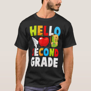 2nd grade teacher back to school for women kids st T-Shirt