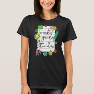 2nd Grade Teacher Best Second Grade Teacher T-Shirt