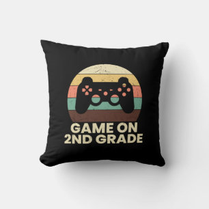 2nd Grade Teacher Game On 2nd Grade Throw Pillow