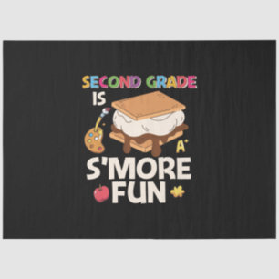2nd Grade Teacher Second Grade Is More Fun Tissue Paper