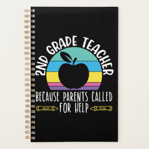 2nd Grade Teacher Shirts I Love My Second Graders Planner