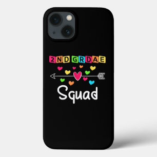 2nd grade Teacher Shirts School Team Second Grade iPhone 13 Case