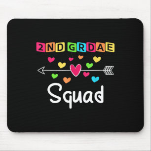 2nd grade Teacher Shirts School Team Second Grade Mouse Pad