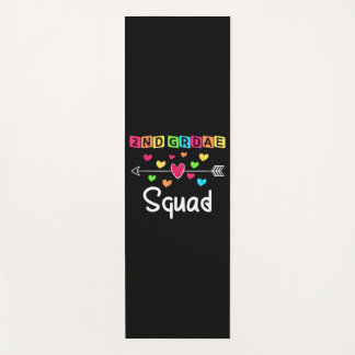 2nd grade Teacher Shirts School Team Second Grade Yoga Mat