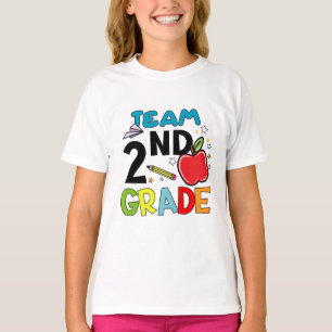 2nd Grade Team 2nd Grade Squad Teacher Gifts T-Shirt