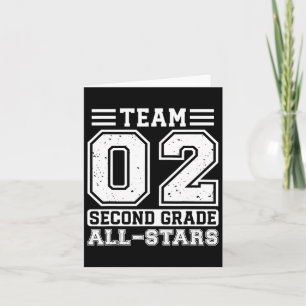 2nd Grade Team Second Grade Back To School Card