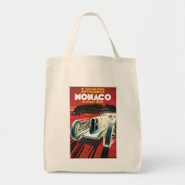 2nd Grand Prix Automobile de Monaco Tote Bag (Front)