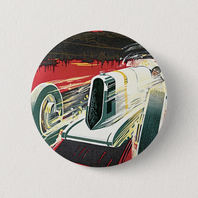 2nd Grand Prix de Monaco 2 Inch Round Button (Front)