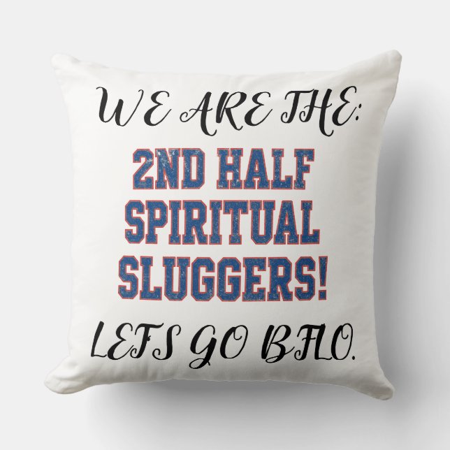 2nd half throw pillow (Front)
