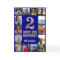 2nd Happy Birthday Navy Blue & Gold Photo Collage