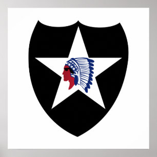 2nd ID Class A Patch Poster