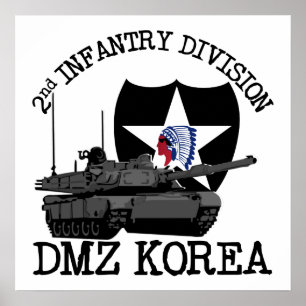 2nd ID DMZ Korea Vet Poster