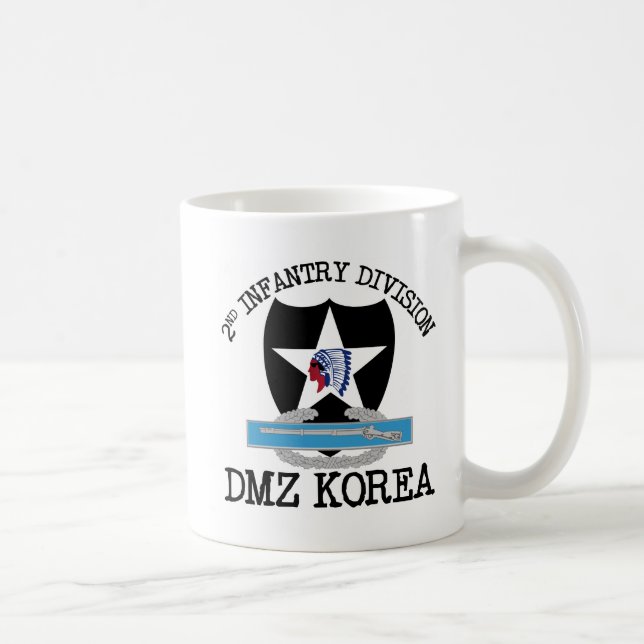 2nd ID Korea DMZ Vet with CIB Coffee Mug (Right)