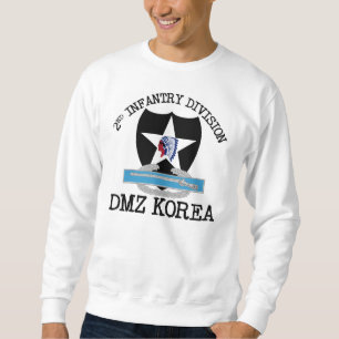 2nd ID Korea DMZ Vet with CIB Sweatshirt