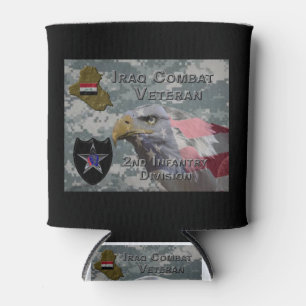 2nd Infantry Div Iraq Combat Veteran Can Cooler