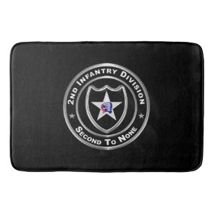 2nd Infantry Division Bath Mat