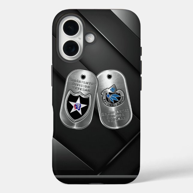 2nd Infantry Division  Case-Mate iPhone Case (Back)