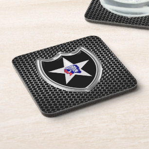2nd Infantry Division Coaster