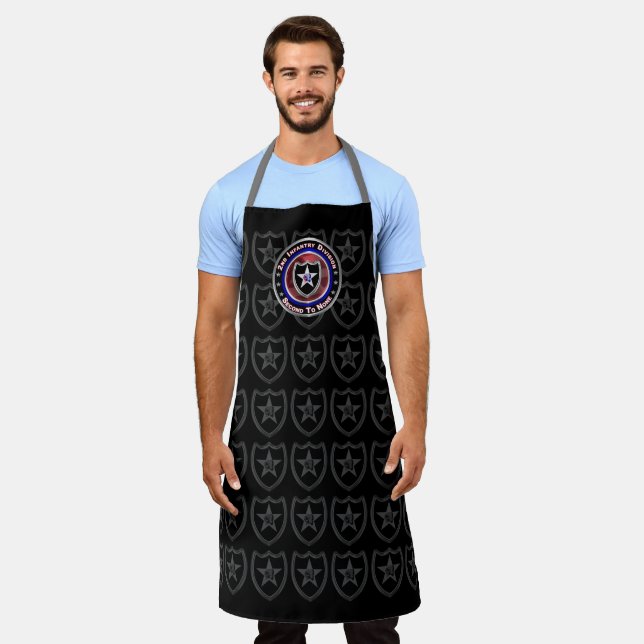 2nd Infantry Division  Customized Apron (Worn)