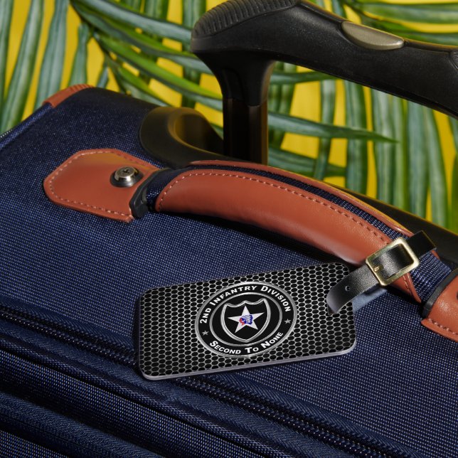 2nd Infantry Division    Luggage Tag (Front Insitu 3)