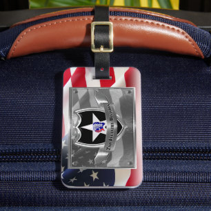 2nd Infantry Division Luggage Tag