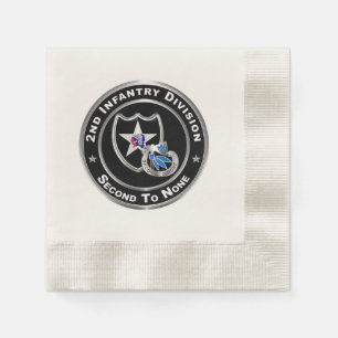 2nd Infantry Division Napkin