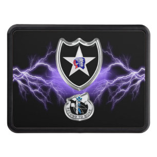 2nd Infantry Division Patch Hitch Cover