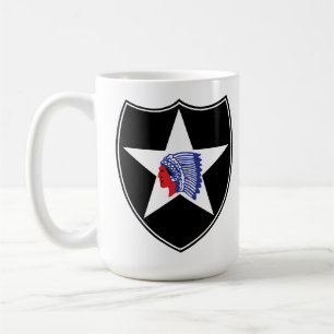 2nd Infantry Division Patch United States Coffee Mug
