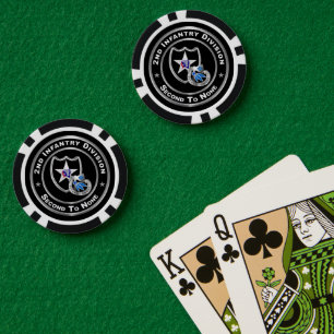 2nd Infantry Division Poker Chips