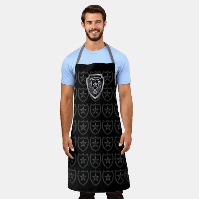 2nd Infantry Division Shield Apron (Worn)