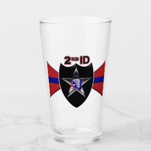 2nd Infantry Division Special Design Glass Cup