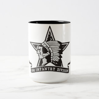 2nd Infantry Division Two-Tone Coffee Mug