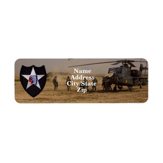 2nd infantry division vets patch (Front)