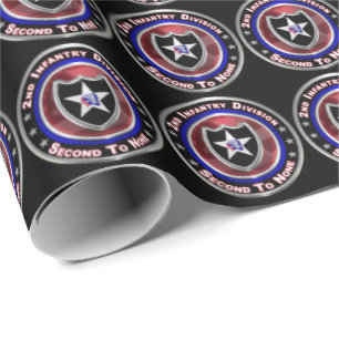 2nd Infantry Division Wrapping Paper