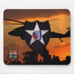 2nd infantry vets veterans LRRPS recon Mouse Pad