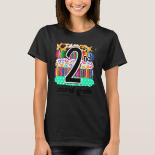 2nd Is For 2nd Grade Teacher First Day Of School V T-Shirt