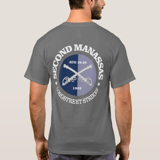 2nd Manassas (B&G) T-Shirt (Back)