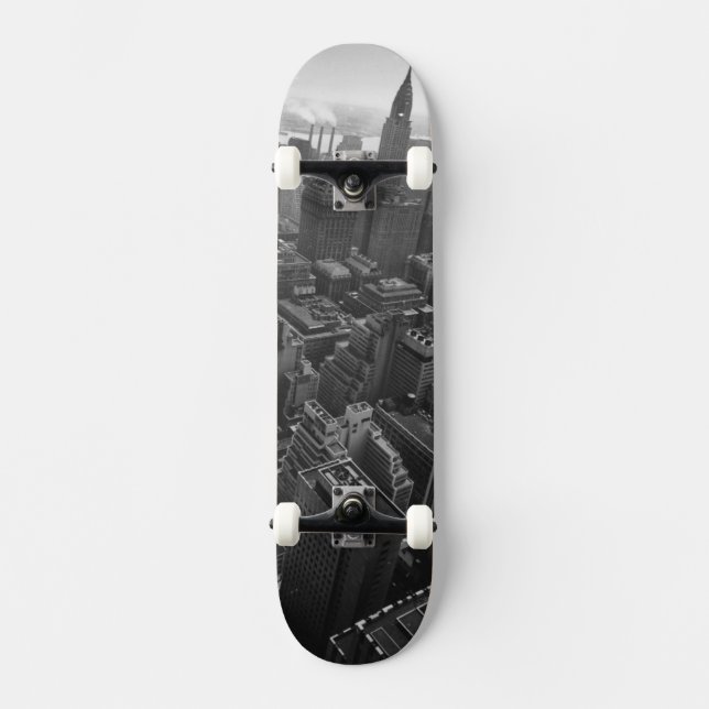 2nd May 1961:  The Chrysler building in New York Skateboard (Front)