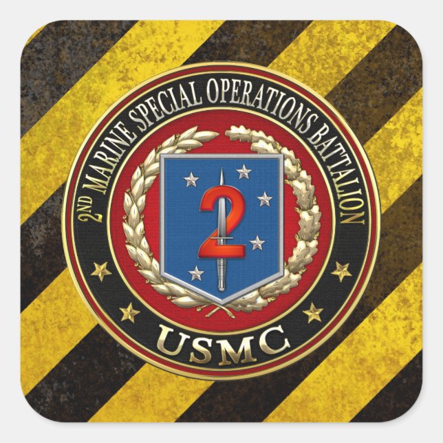 2nd MSOB [3D] Square Sticker (Front)