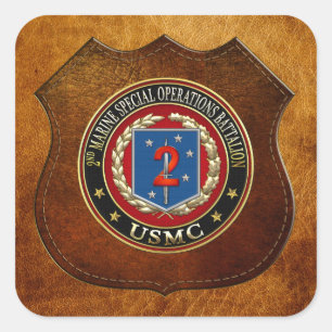 2nd MSOB [3D] Square Sticker