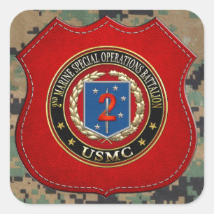 2nd MSOB [3D] Square Sticker