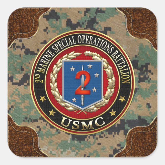 2nd MSOB [3D] Square Sticker (Front)