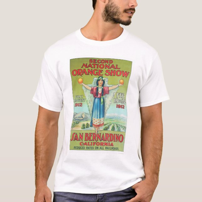 2nd National Orange Show 1912 T-Shirt (Front)